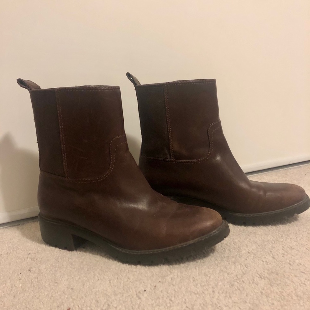 Cole Haan waterproof chunky boots